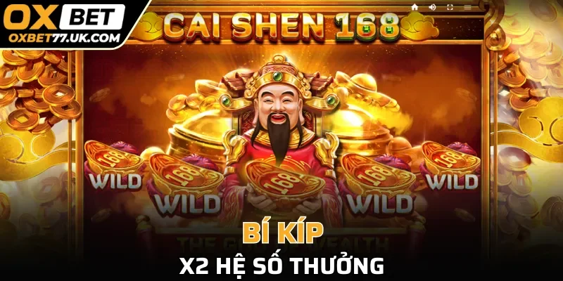 Bí kíp X2 hệ số thưởng ở free spin